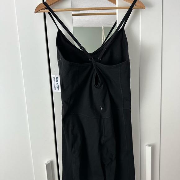 Old Navy Active Black Long One-Piece Bodysuit Large - Picture 4 of 4